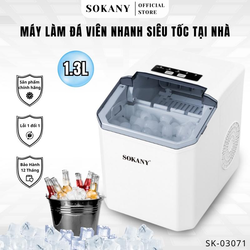 Máy làm đá viên SOKANY tạo đá siêu tốc thiết kế sang trọng SK03071