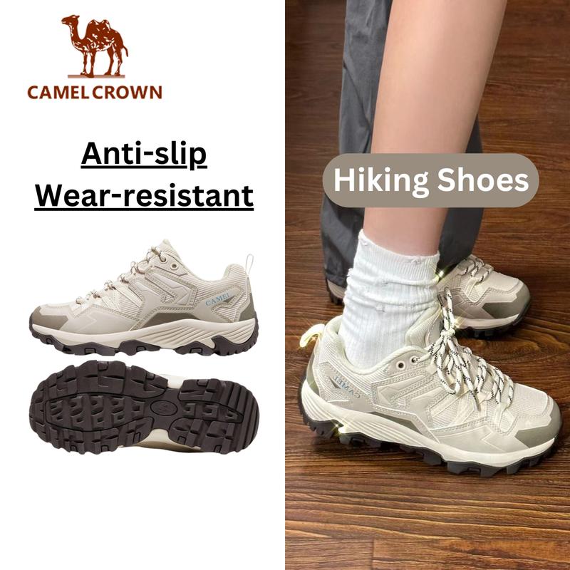  【KUNLUN 4S Camel Crown Giày đi bộ đường dài dành cho nữ giày đi bộ đường dài nhẹ chống trượt chống mài mòn dành cho nam F23A097036 F23A693028 