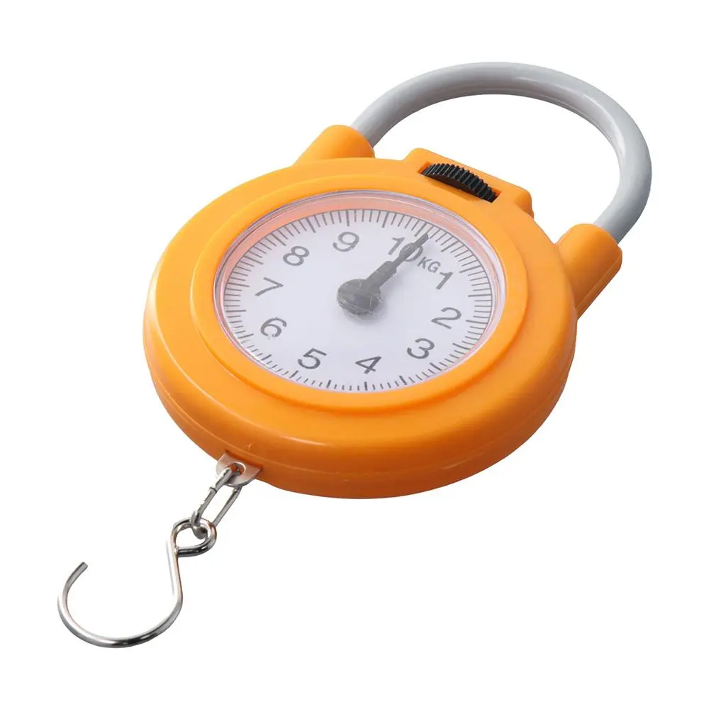 Cân Trọng Lượng Kim Loại Điện Tử, 10kg, Tiện Lợi, Độ Chính Xác Cao, Có Móc, Cân Nhà Bếp, Cân Lò Xo, Cân Treo