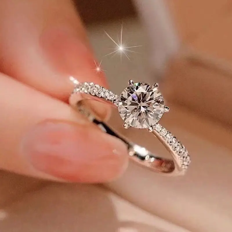 Cincin wanita titanium Anti karat dan anti luntur  Hadiah Ship Rings Perhiasan Elegan Titanium Aksesoris 1