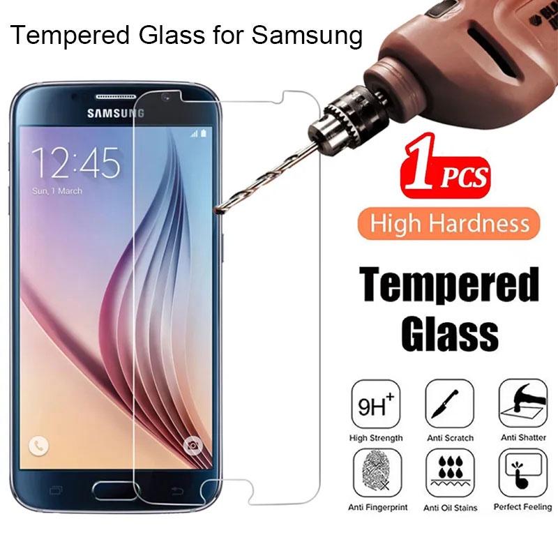 Phim Bảo Vệ Màn Hình Kính Cường Lực Dành Cho Samsung Galaxy S7 S6 J8 J7 Core J5 J4 Plus J2 Prime A8 J3 J1 Pro A3 A5 A6 A7 A9 J6 + J4 + A8 + A6 + 2018 2017 2025