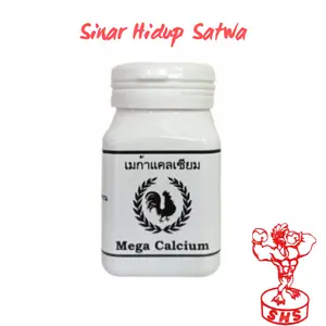 Mega Calcium obat ayam isi 100 original thailand