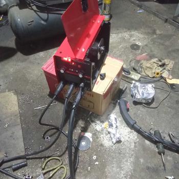 Product Review of MESIN LAS MIG/MMA FREE KAWAT LAS Lengkap MERK BONCHI 900w 130Amper from R**o A**h 0