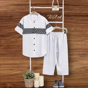 Baju Koko Anak Laki Laki Setelan Koko Anak Baju Muslim Anak Panjang Toyobo Celana Kurta