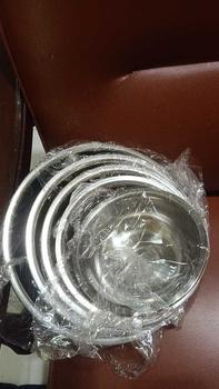 Product Review of Paket Baskom Stainless 5 Warna / Baskom Panci Sayur multifungsi Stainless Anti Karat Steel Wadah from E** U**h 0
