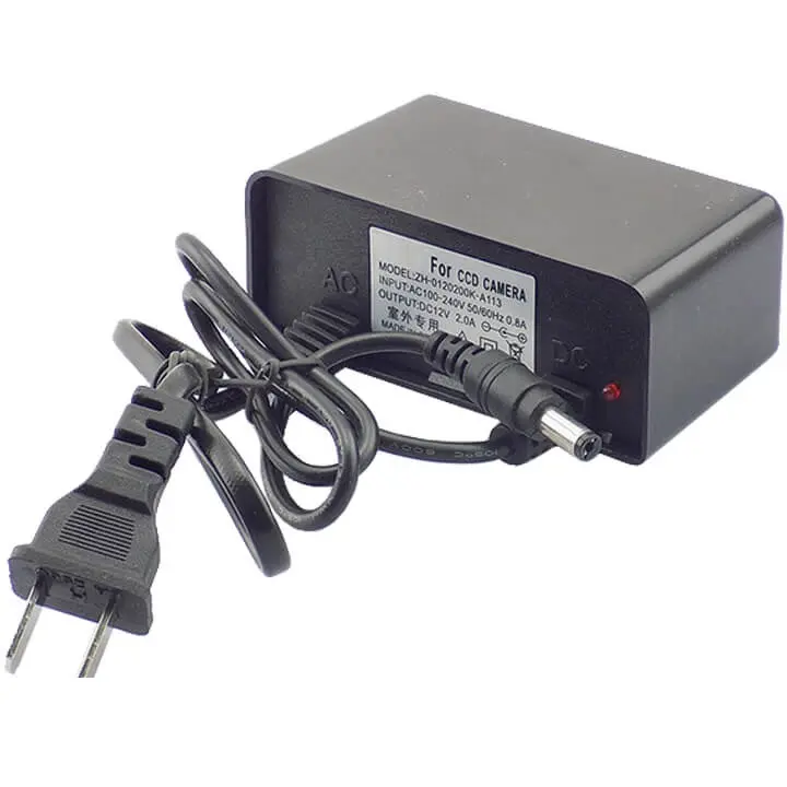 Nguồn 12V 2A treo tường Camera - Adapter Cho Camera 2
