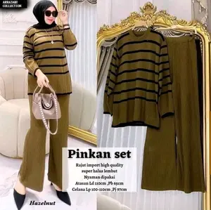 ONESET PINKAN \\ SETELAN RAJUT PINKAN BAHAN IMPORT PREMIUM TERBARU \\ PREMIUM