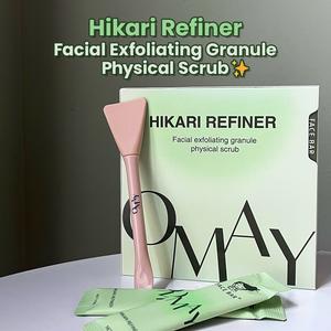 Face Bar Omay Hikari Refiner Mask - Facial Exfoliating Granule Physical Scrub