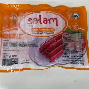 Sosis  salam  ayam  merah