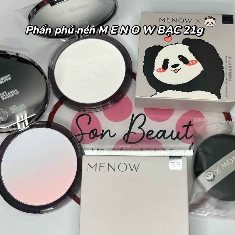 Phấn phủ Me now BẠC bản to 21g kiềm dầu, chống nước phủ trong suốt nền bền