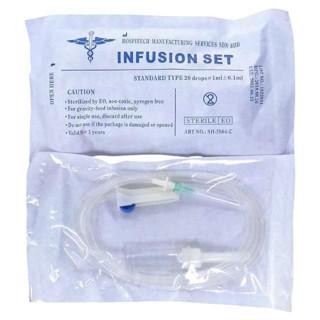 Basic Infusion Set HOSPITECH BASIC INFUSION SET 1PC / 20PCS - TikTok Shop Malaysia