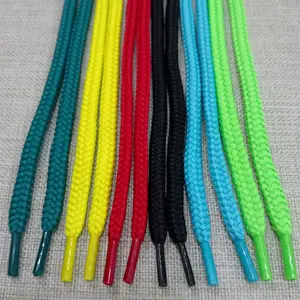 Tali Sepatu Bulat Braid Warna Warni untuk Koleksi Anda