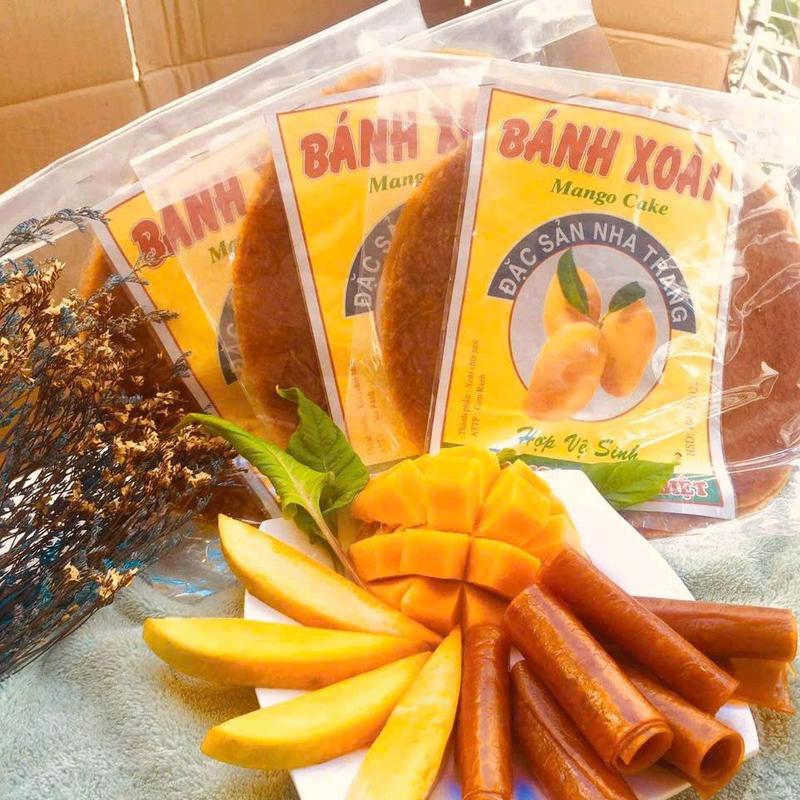  Combo 3 gói bánh xoài nha trang   gần 600g  