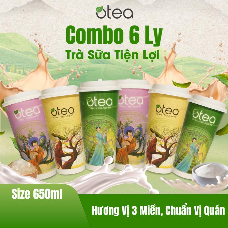  Trà Sữa Tiện Lợi Ô Tea Hương Vị 3 Miền Chuẩn Vị Quán 