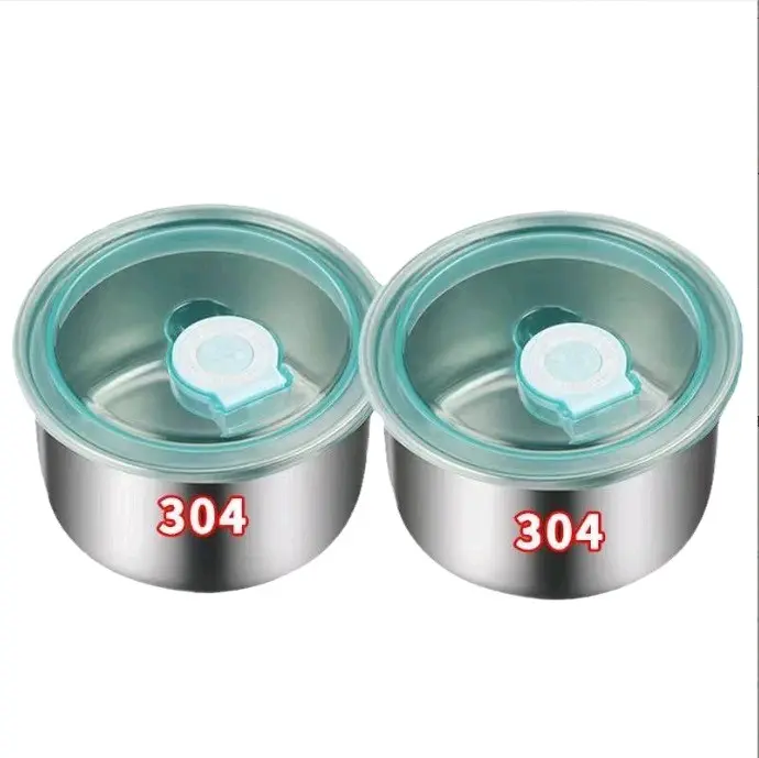 Toples stainless bulat 500ml TANPA TUTUP 1