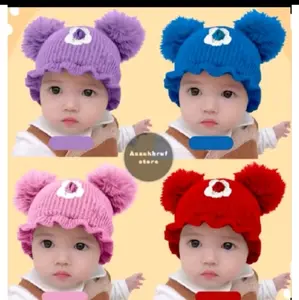 Topi pompom bunga viral 2024#Kupluk pompom bunga#Kupluk bayi#kupluk pompom Anak-Anak