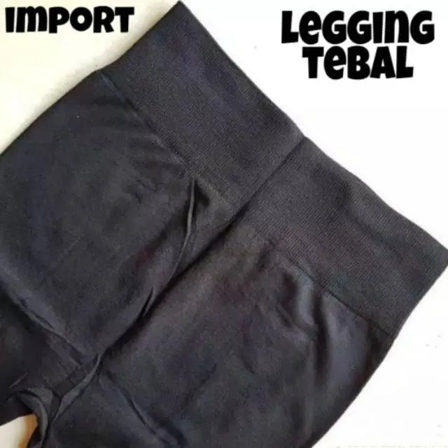 LEGGING HITAM TEBAL PANTYHOSE 801 IMPORT 1