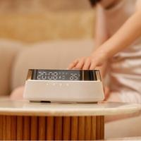 Gambar VIEWTEC W39 Speaker Bluetooth Wireless Charger Lampu LED Alarm Clock - Beige, Garansi 1 Bulan dari Licheers Official Store Kota Administrasi Jakarta Barat 3 Tokopedia