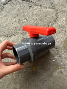 BALL VALVE 1,5" inch 2 inch  2,5" inch AW Stop Kran PVC 11/2" Ball valve 11/2"  KRAN PVC REKOMENDASI STOP KERAN PVC BUKAN RUCIKA dim AIFA 2" dim bukan onda