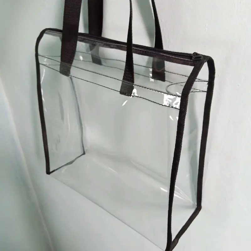 tote bag transparant tas kerja transparant Wanita 6