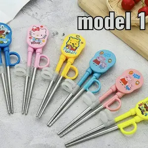 Sumpit Anak Karakter / Sumpit anak Belajar makan model kartun