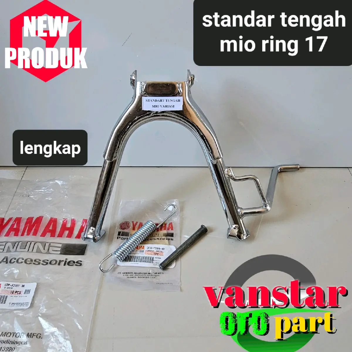 standar 2 jagang tengah mio sporty mio smile Nouvo chrome kilap ring 17