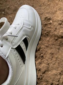 Product Review of MIA_Shoes White Leather Running Shoes with Comfy Thick Bottom and Trending Style for All Seasons Footwear Casual Closed Sports Shoes from a**o 2