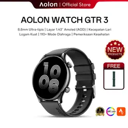 Aolon GTR3 2026 Jam Tangan Pintar Pria Ultra Tipis 8.8mm
