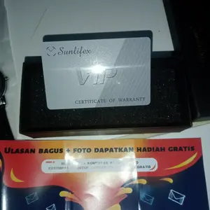 【G】SunlifexKartu Garansi Produk YNBK070-SunlifexWarrantycard