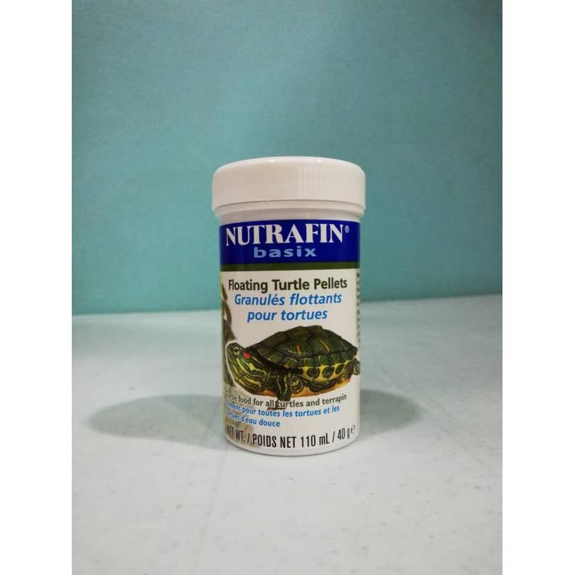 (1xPcs) Nutrafin Basix Floating Turtle Pellets Food Feed 40gram Makanan Kura-kura