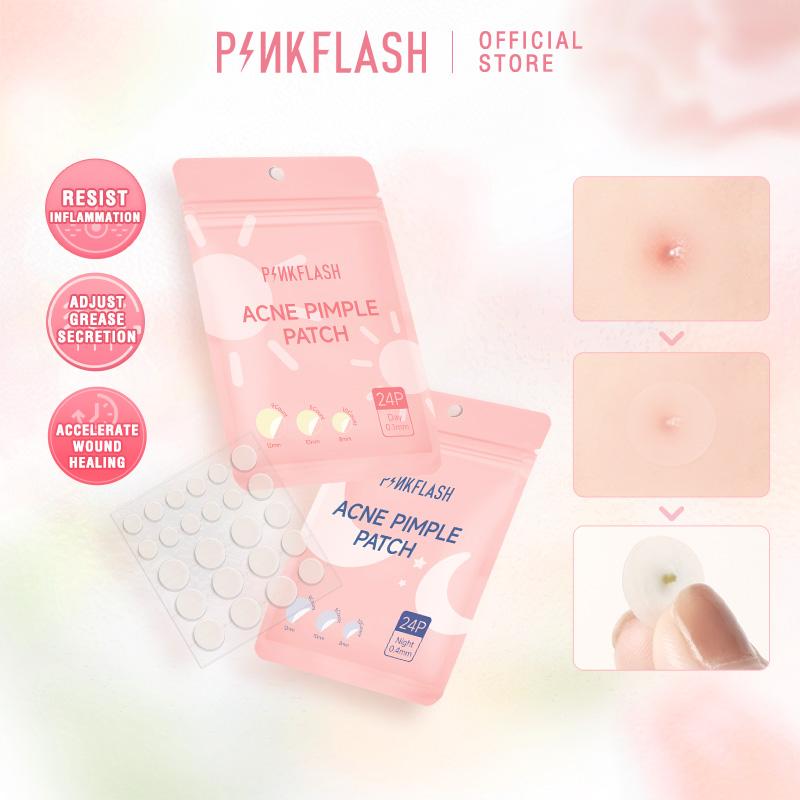  PINKFLASH - Miếng dán vô hình cho các nút mụn điều trị không hoàn hảo chăm sóc da sửa chữa mụn trứng cá 