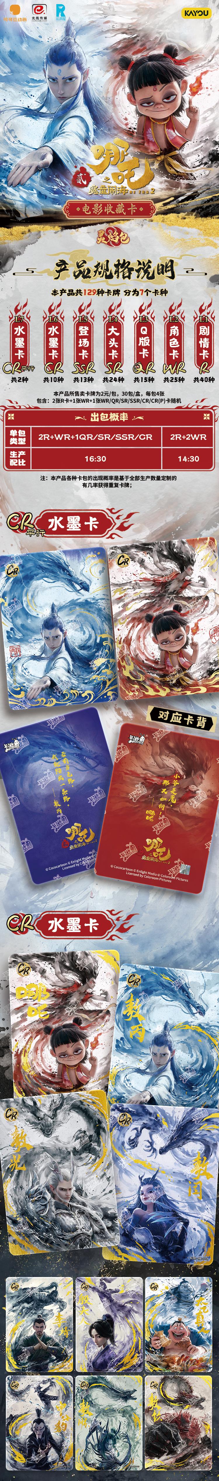 Product Introduction of NEZHA-trading card-NEZHA-trading card 4