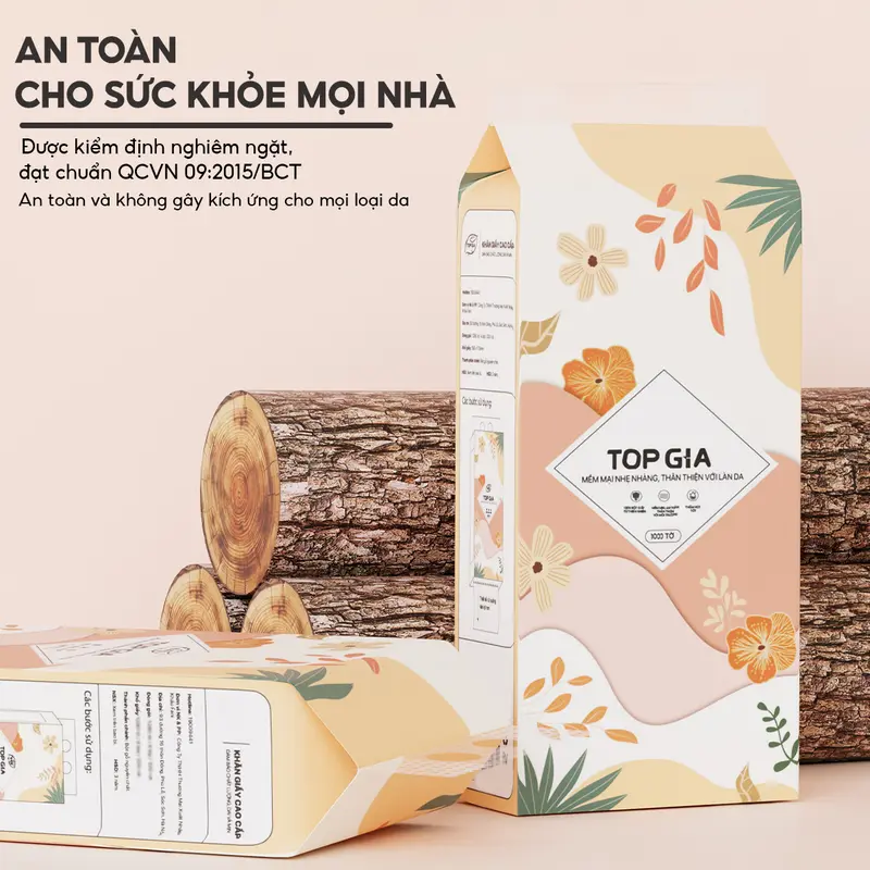 (SIÊU MỀM MỊN - SIÊU TIẾT KIỆM) Thùng 6 Bịch Khăn Giấy Rút Đáy Tiểu Hạ TOP GIA 4 Lớp Mềm Mịn, Thành Phần Bột Gỗ Tự Nhiên Thân Thiện An Toàn, Khăn Giấy Vệ Sinh 1000 tờ,4 lớp Tặng 2 móc treo tiện Giấy Vệ Sinh giấy rút  ĐẠT QUY CHUẨN CỦA BỘ CÔNG THƯƠNG VTG86