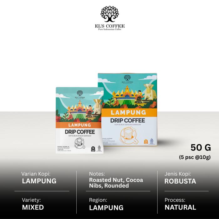 Gambar El's Coffee Drip Kopi Lampung - Coffee Drip Lampung dari El's Coffee Kota Bandar Lampung Tokopedia