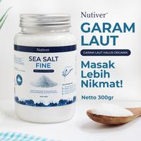 Gambar Nutiver | Sea Salt Fine | Garam Laut Halus | Garam Laut Halus Organik | Tanpa Yodium Tambahan Cocok Untuk Masakan 300 gram | Garam Laut dari NUTIVER.ID Kota Tangerang Selatan 1 Tokopedia