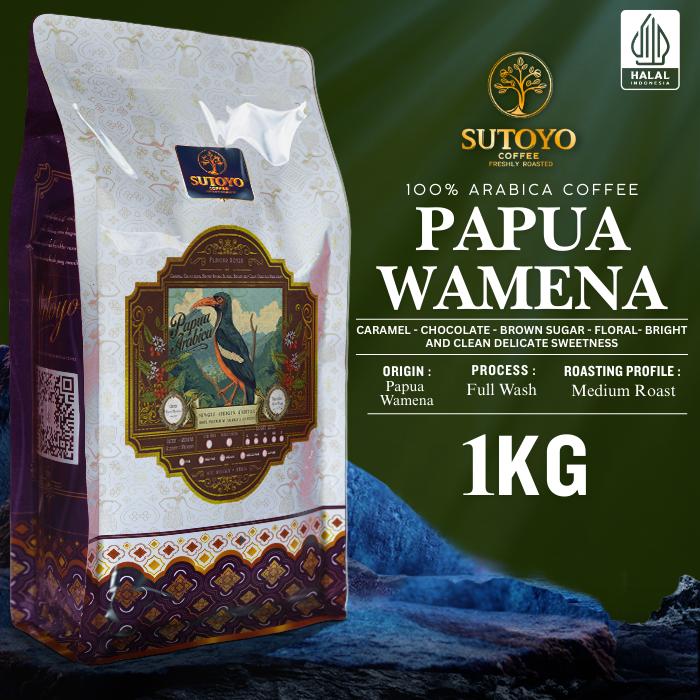 Gambar KOPI ARABIKA PAPUA WAMENA 1 KILOGRAM | SUTOYO COFFEE - BIJI dari Sutoyo Coffee Official Store Kota Bandung Tokopedia