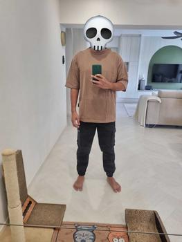 Product Review of HFA Unisex Oversized Stretch Cotton Crew Neck T-Shirt from K**K 2