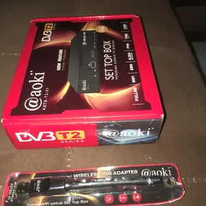 AOKI USB Wifi Set Top Box MT7601 Dongle STB Adapter Antena Wifi PC Laptop Alat Device Sinyal