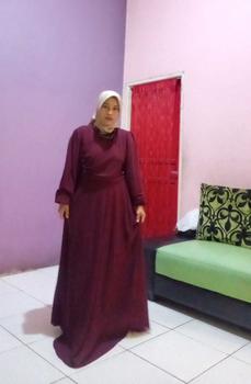 Product Review of QOME - DRESS BAHAN CERUTI / DRESS NAOMI / DRESS KONDANGAN /DRESS PESTA / DRESS FORMAL Mewah from p**@ 1