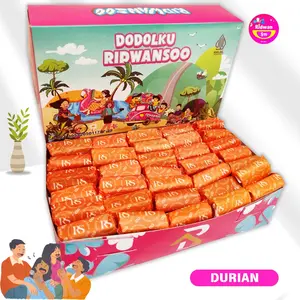 Dodol Garut Rasa Durian Size 1 Kg / Dodol Garut aneka rasa durian