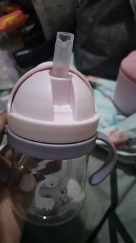 Product Review of LAKOE Bayi minum cangkir dengan jerami gravitasi bola ketel bayi minum cangkir anti-tersedak dan mudah untuk dilaksanakan Biru Accessories Botol Sedotan Bottle from n**_ 2