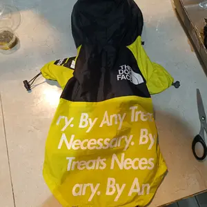Dog windproof waterproof raincoat jacket THE DOG FACE Windproof Jacket