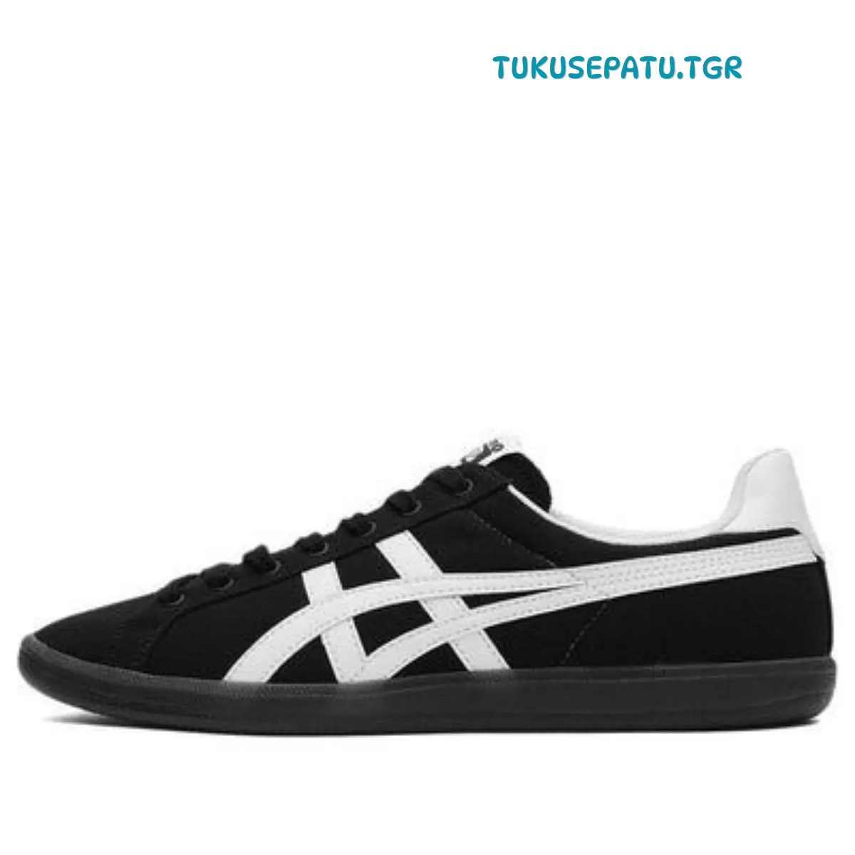 Sepatu Kasual Tokuten Black White Pria Wanita Ukuran 36-44 - Shoes, Casual Sekolah Kekinian