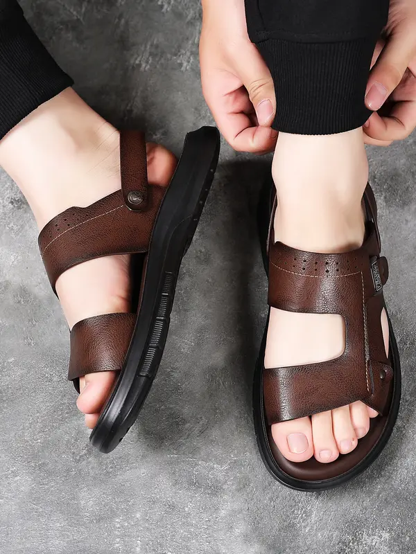 【PAMATE】Sepatu pantai pria yang stylish, sejuk, dan serbaguna 6