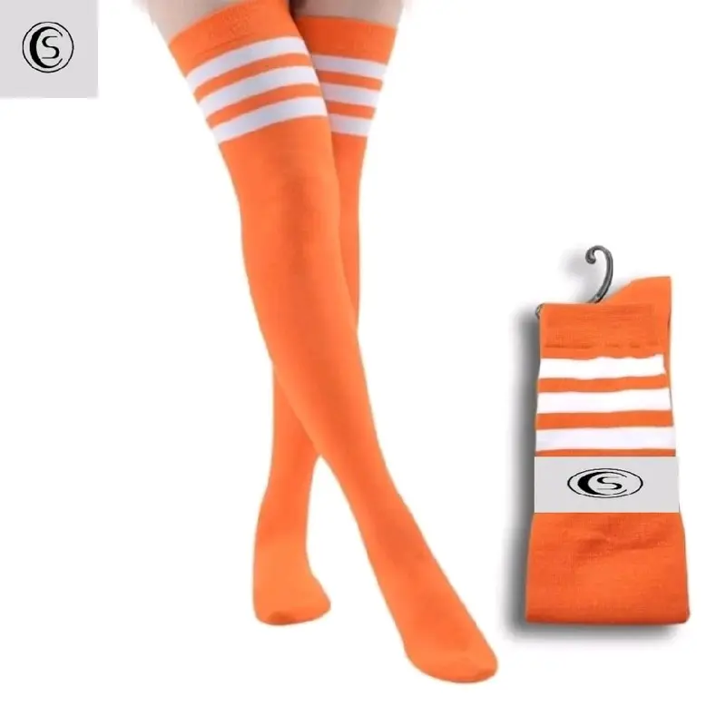Kaos Kaki Wanita Over Knee Panjang Diatas Lutut - Stoking - Kaos Kaki Panjang - MORILPEDIA Casual Motif Nyaman Pendek Stocking 6