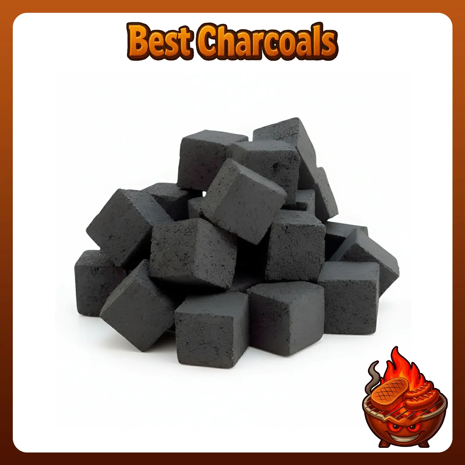 Arang Briket Kelapa Cube - Coconut Shell Charcoal Briquette Premium