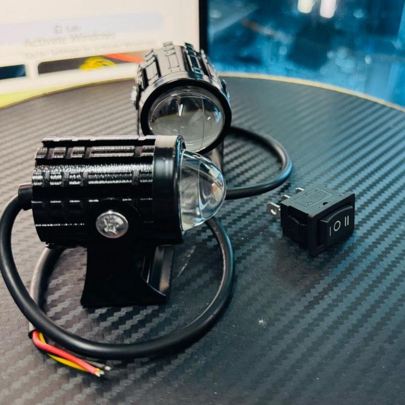 FLASH SALE combo 2 đèn trợ sáng bi cầu mini gắn các dòng xe