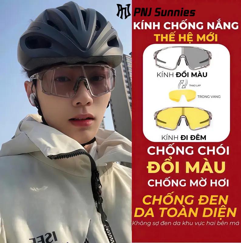 Mắt Kính Chống Bụi Đổi Màu Thời Trang Nam Nữ Cao Cấp Kính Râm Kính Mát Đi Xe Máy Đi Đường Ngày Đêm Chống Nắng Chống UV Mưa Gió Cản Bụi Nam Nữ Kính Râm Kính Thể Thao Chạy Bộ Đạp Xe Ngoài Trời Gọng Bảo Hộ Bảo Vệ Mắt Chống Mờ Hơi Hấp Hơi Trendy