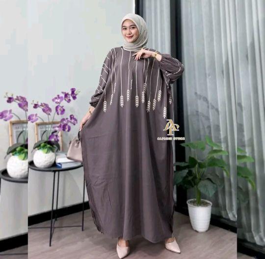 Product Introduction of Kaftan Motif Poppy Rayon Tebal Jumbo Ld 180 cm 9