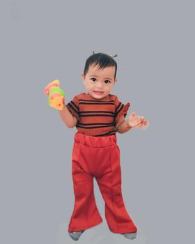 Product Review of Oneset LYNE CUTBRAY - Setelan Pakaian Anak Perempuan Lengan Pendek Bahan Rajut Premium Ann Outfit Fashion from J**n R**✨ 0